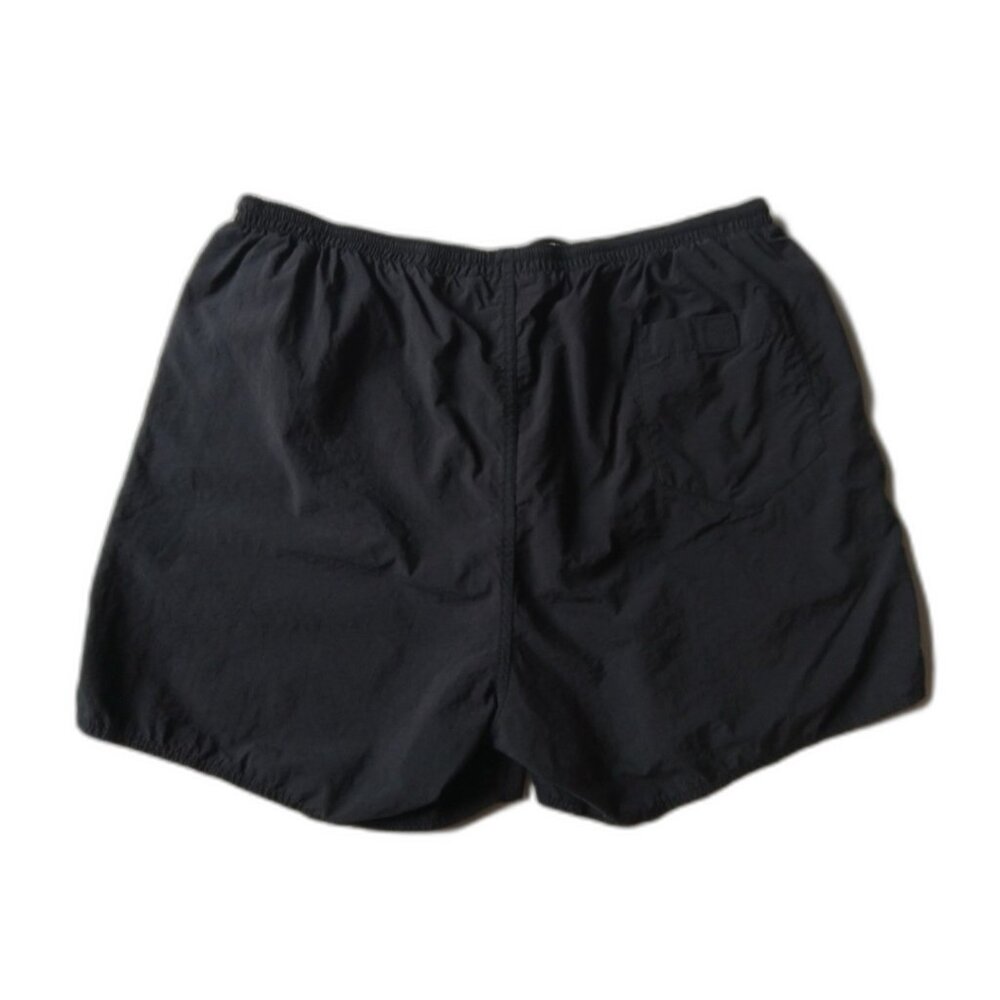 Vintage 1994 Nike Black Brief Lined Nylon Drawstring Activewear Shorts Size XL - Picture 2 of 12